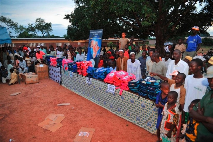 Children of Africa fait don de plusieurs lots au département de Boundiali